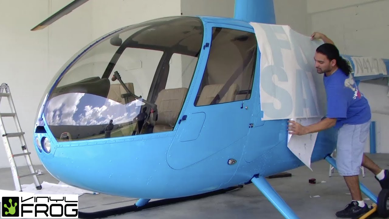 Vinyl Wraps For Helicopters