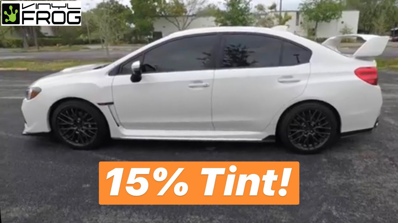 15 Percent Window Tint