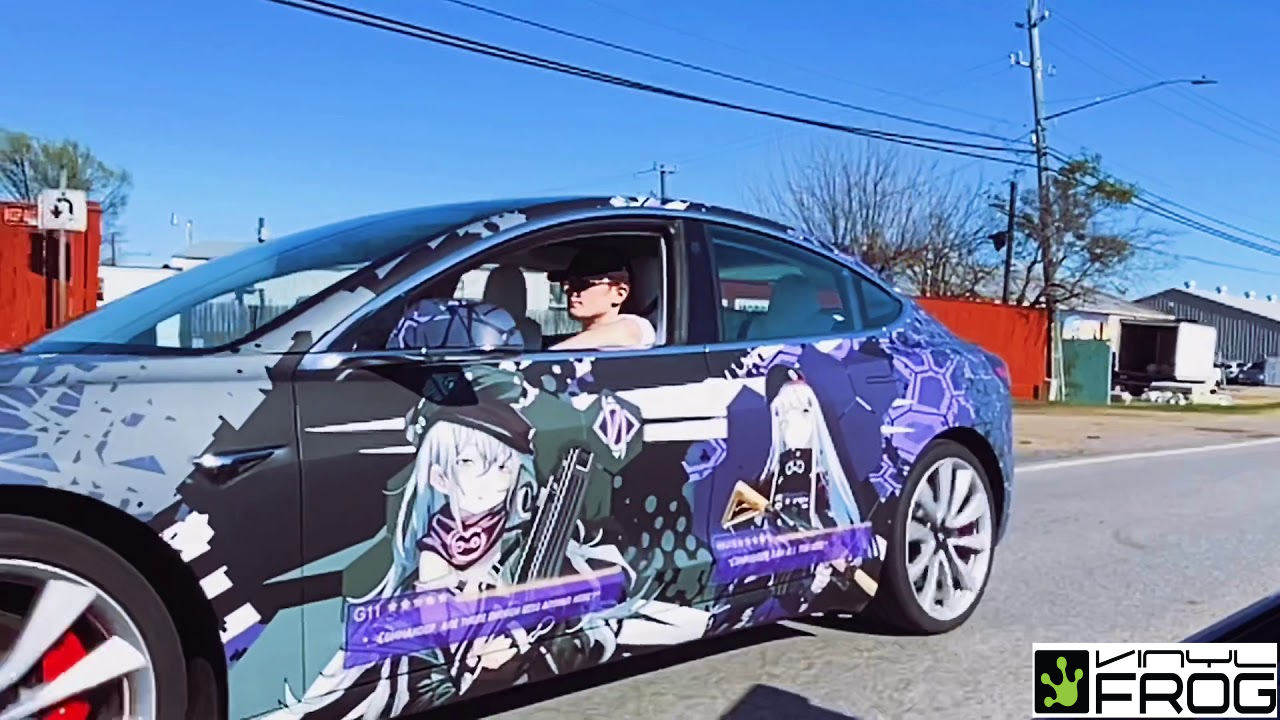 Anime ITASHA Hatsune Miku Car Wrap Car Stickers Car Decal Fits with any cars   eBay