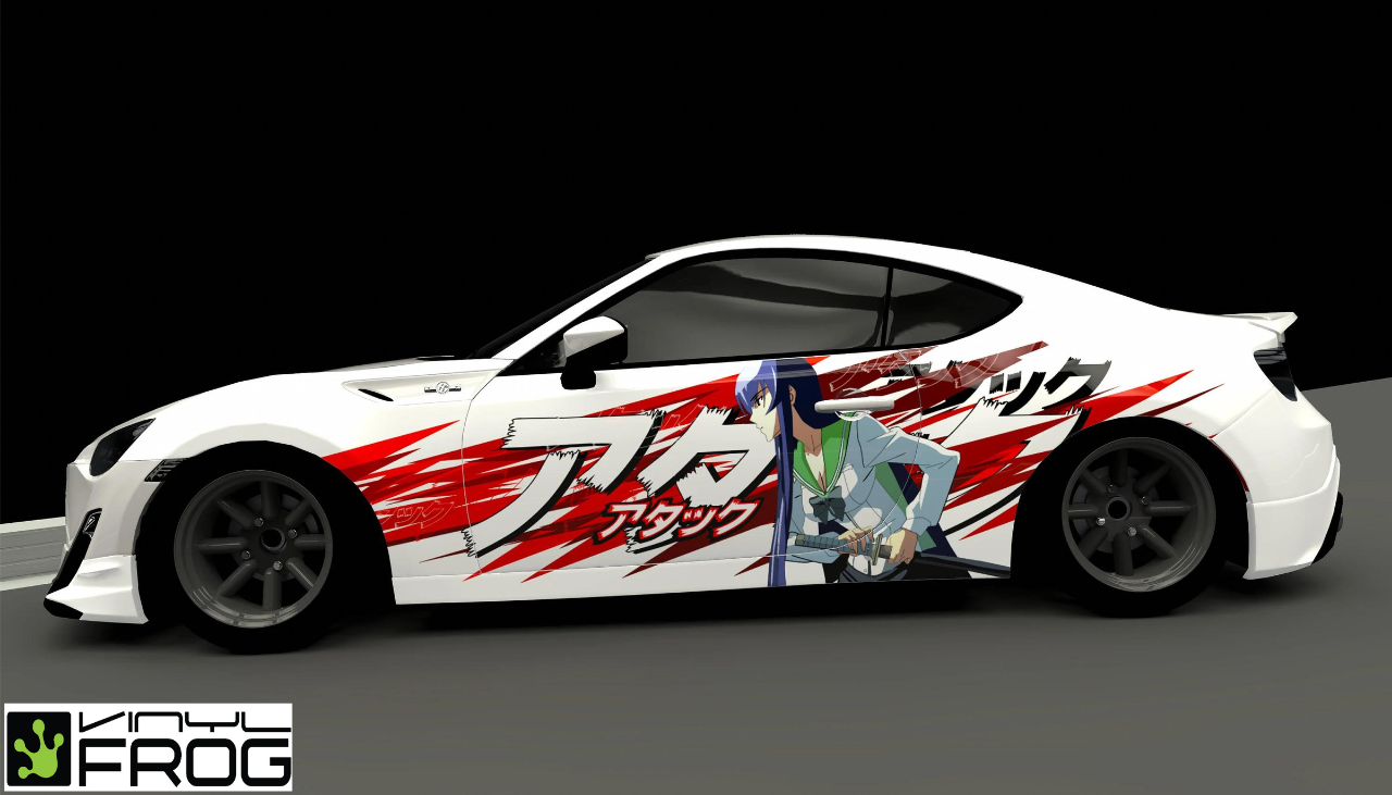 Anime Car Wraps