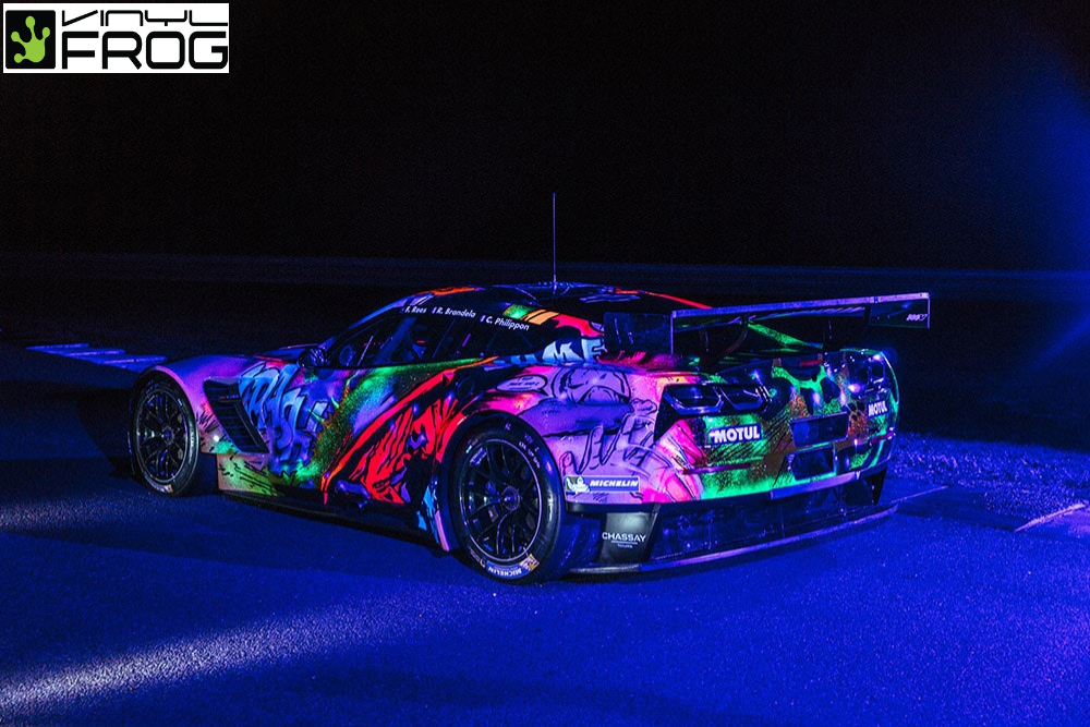 glow in the dark car wrap