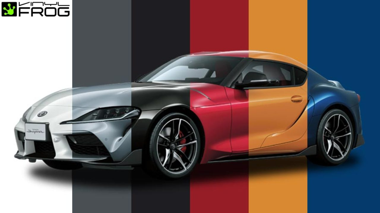 Vinyl Wraps For Toyota Supra