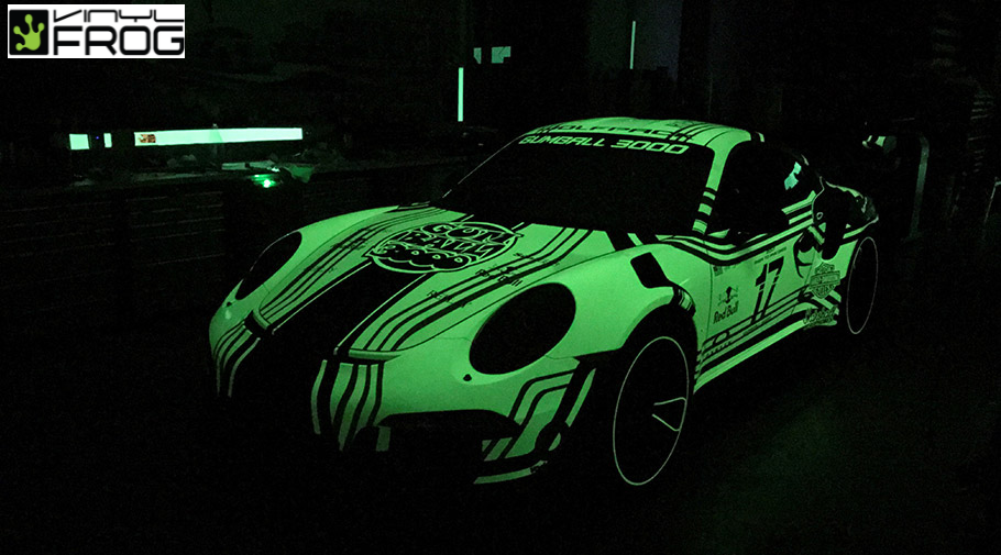 glow in the dark car wrap