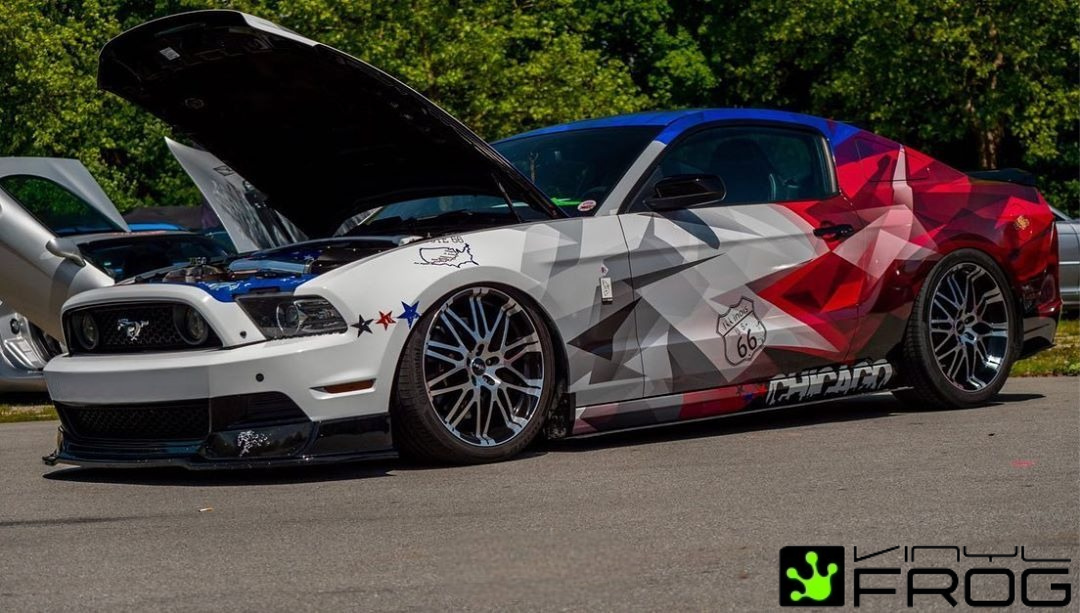 Ford Mustang Car Wraps