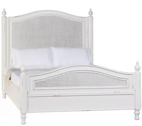 Felicie French Cane Bed Queen Centuria