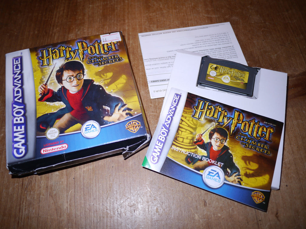 harry potter chamber of secrets gba