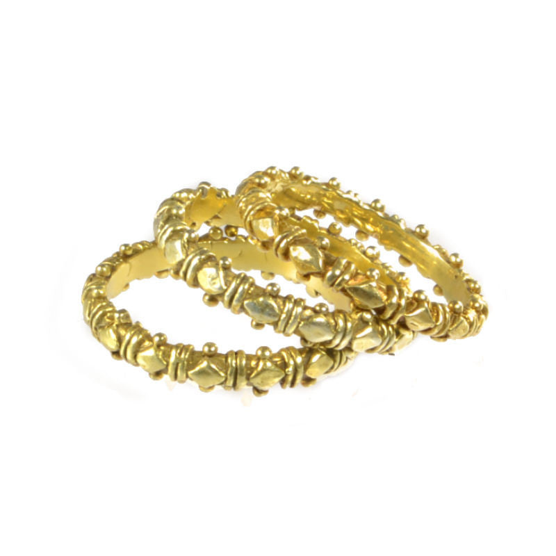 Om Shakti Gold Ring | SEHGAL GOLD ORNAMENTS PVT. LTD.