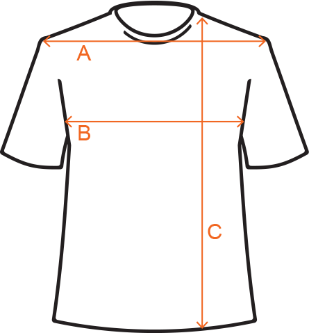 T-shirt Size Chart – Schoolay