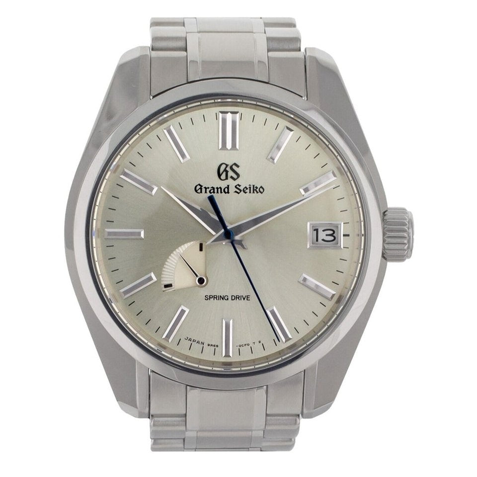 Grand Seiko Heritage Collection Spring Drive Stainless Steel Silver Dial  40mm SBGA373 | Watch Rapport
