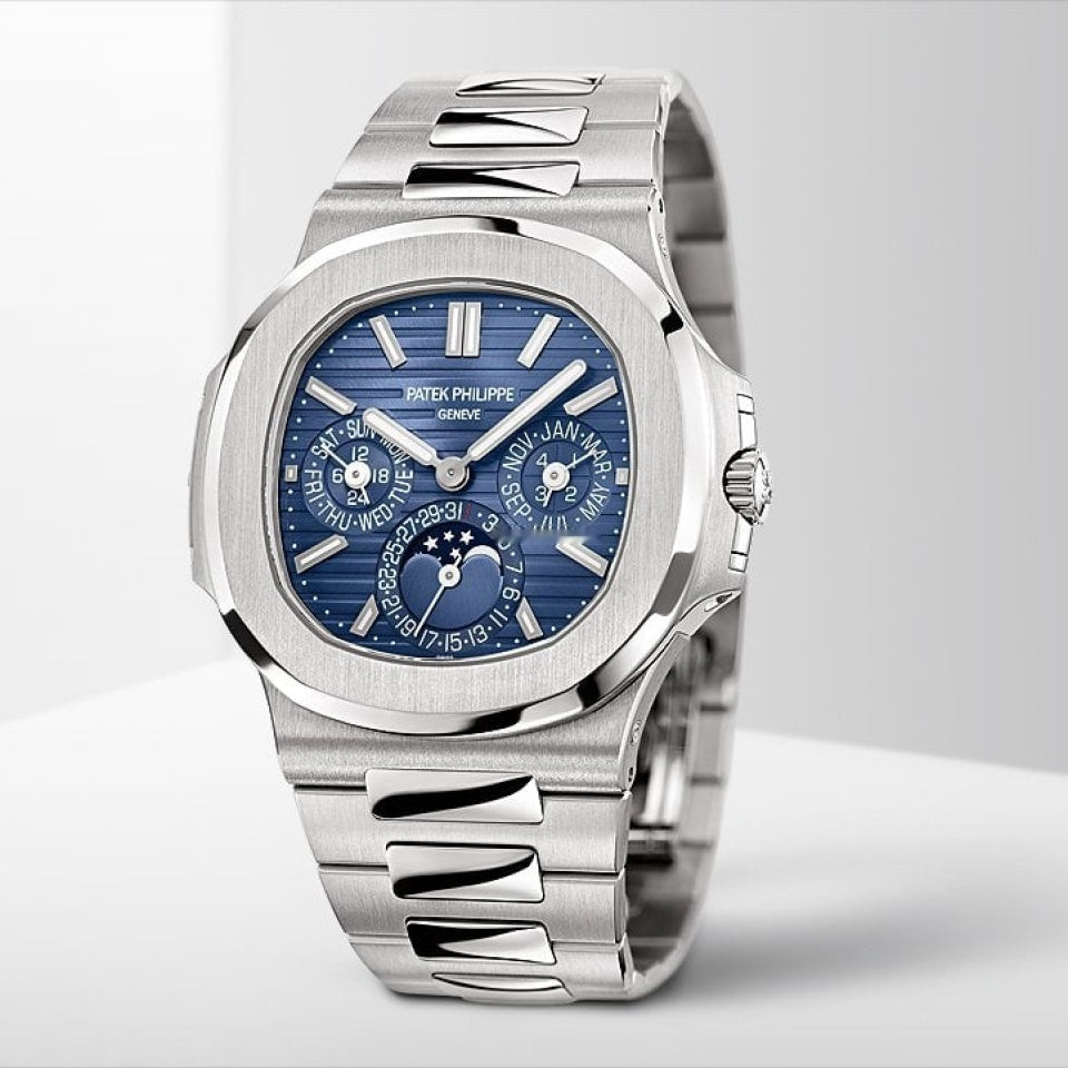 Patek Philippe Nautilus 5740/1G Nautilus White Gold Perpetual Calendar ...