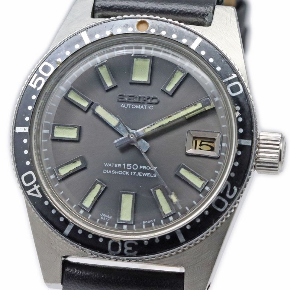 Seiko 1967 SEIKO Vintage 62MAS 6217-8001 ORIGINAL 1st Diver 38mm   | Watch Rapport