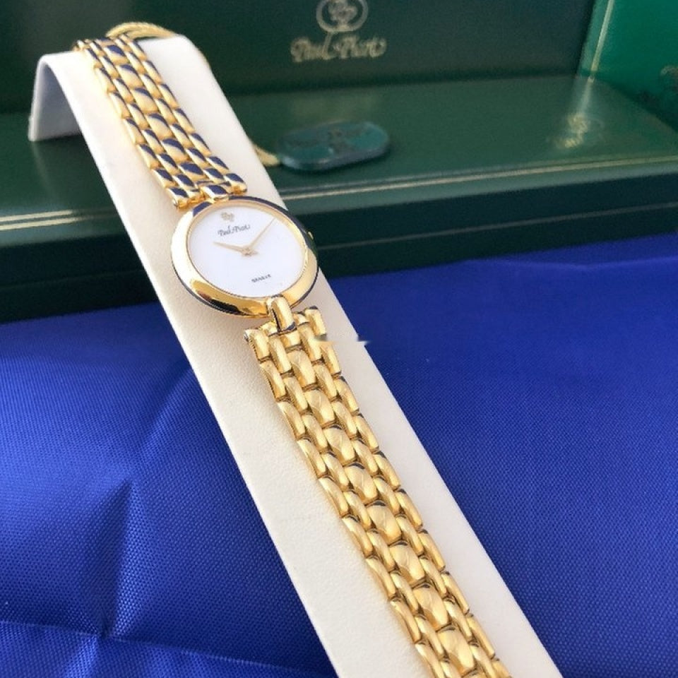 Paul Picot Lady Classic 18Kt Gold Watch - P. P. Gold Collection. Rare ...