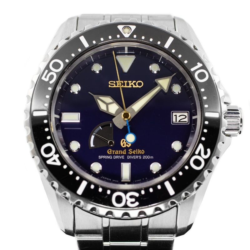 Grand Seiko Diver Spring Drive Blue Limited Edition Ref SBGA071 | Watch  Rapport