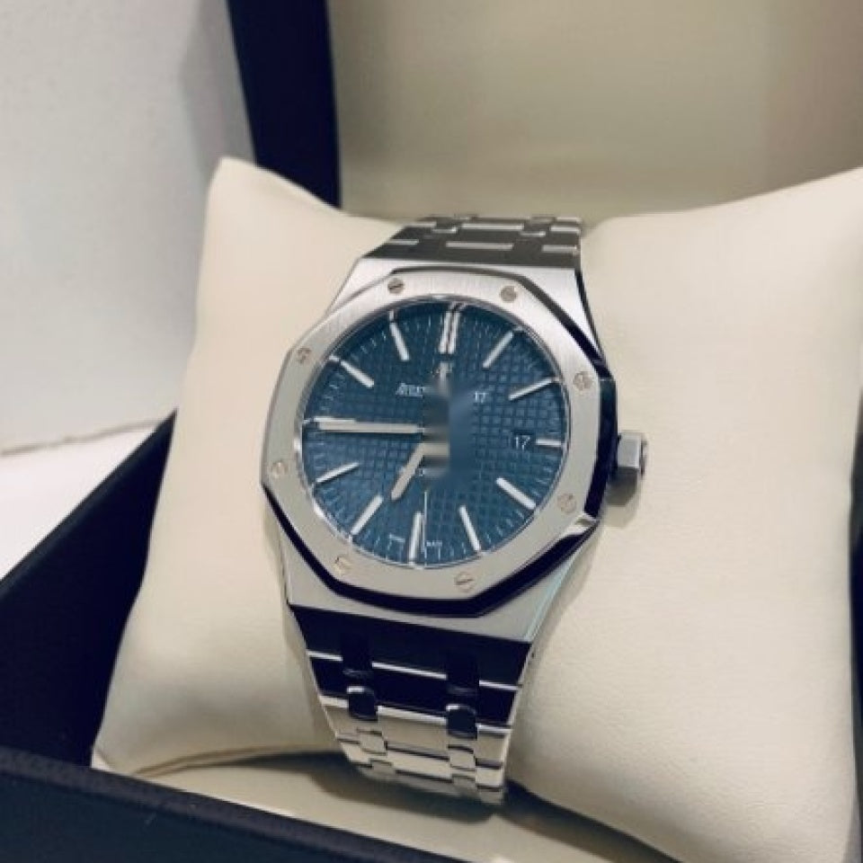 Audemars Piguet Ap 15400 blue dial Audemars Piguet Royal Oak 15400st ...