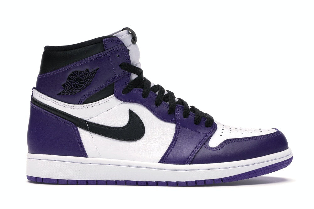 Jordan 1 Retro High Court Purple White 