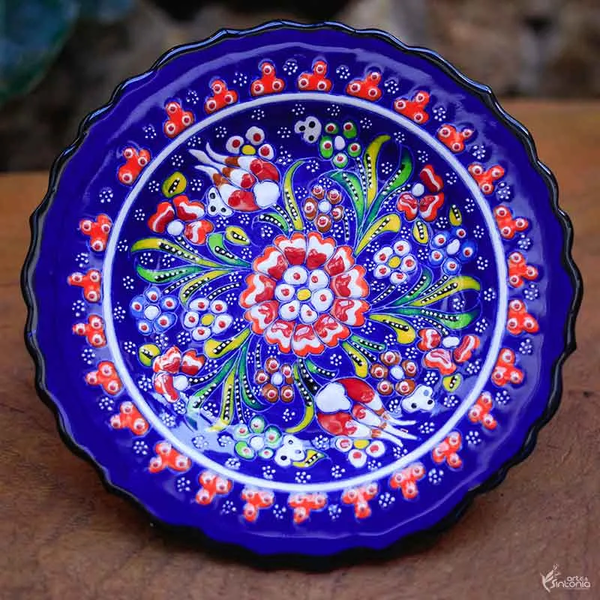 colorful-ceramic-plate-imported-Türkiye-decoration-table