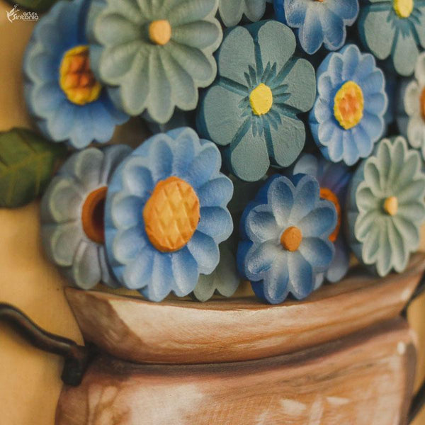 quado-moldura-madeira-entalhada-vaso-flor-colorida-gallery-wall-ornament-home-decor-arte-naturalista