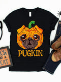 Pugkin Pug Halloween Tee