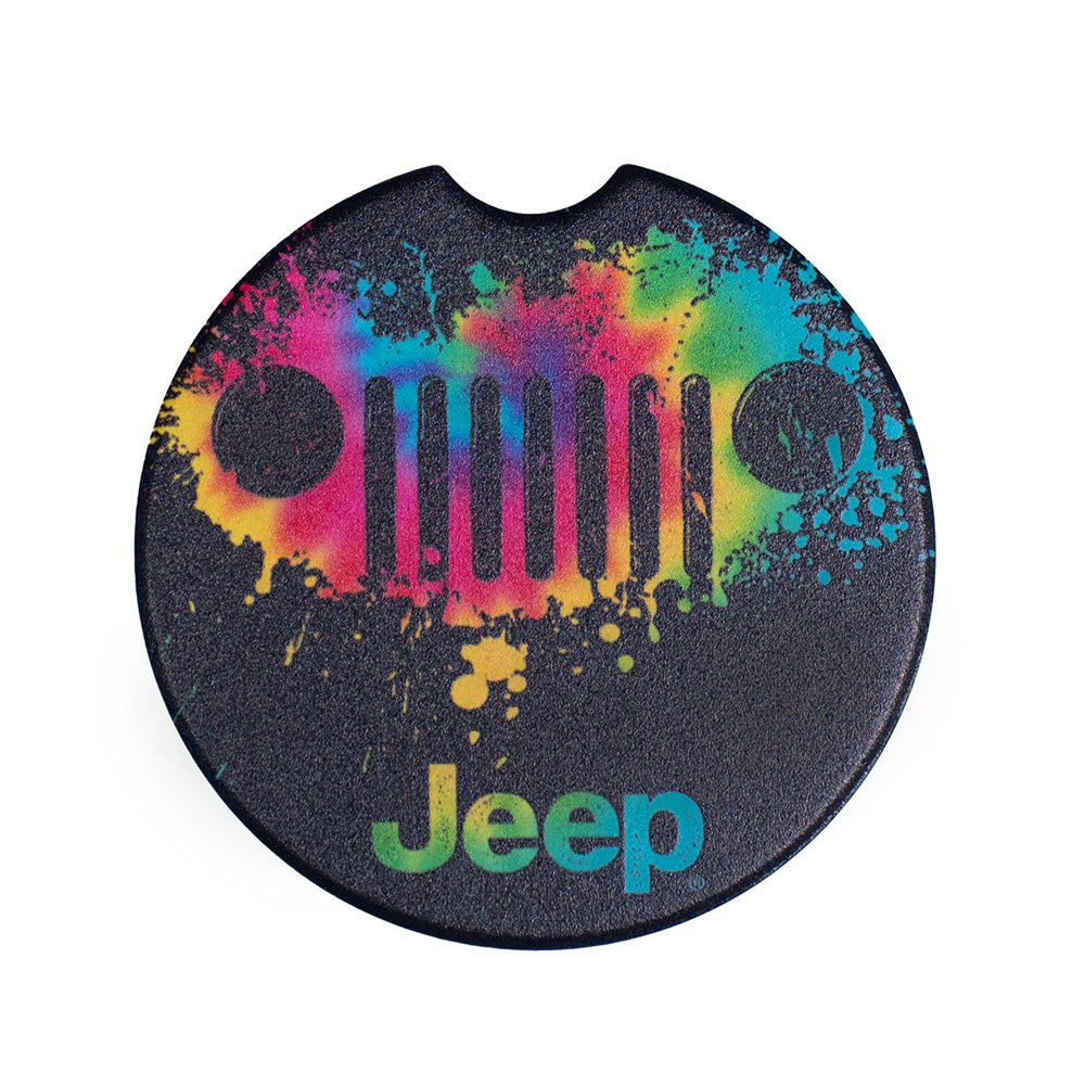 Jeep - Tie Dye Grille Coaster – JEDCo