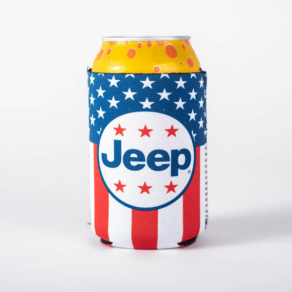 Beer jeep 16 oz. Can Coolie