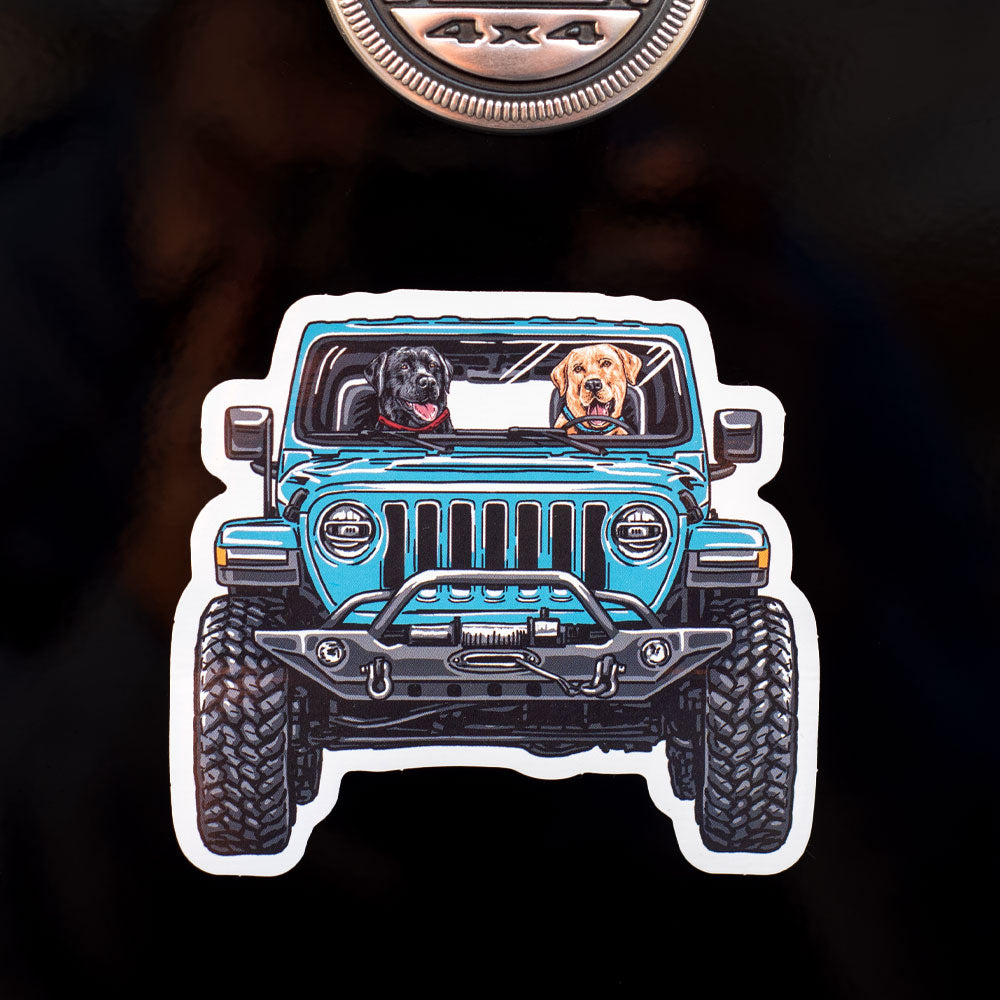 Jeep - Labs Sticker – JEDCo
