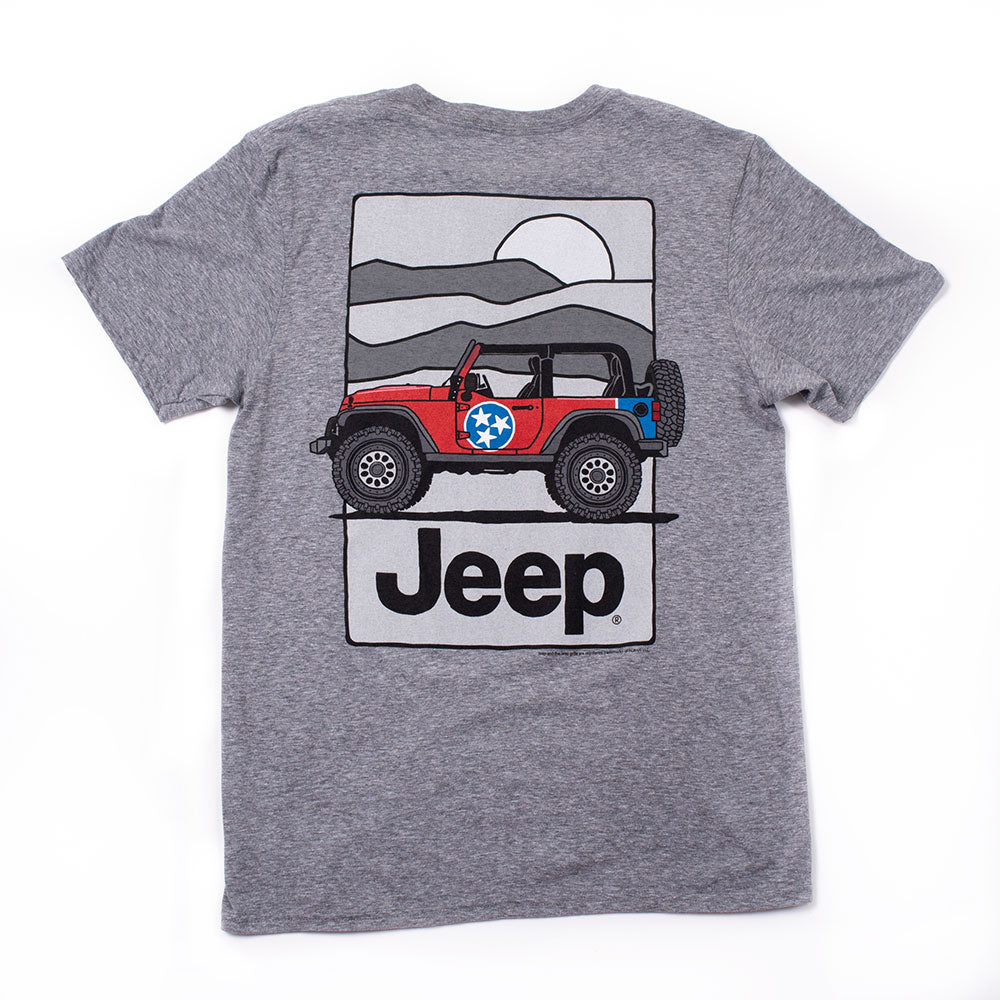 JEEP - TENNESSEE FLAG T-SHIRT