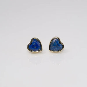 Cutie Gemlet Heart Studs - Tootsies Rockridge & Crush on College 
