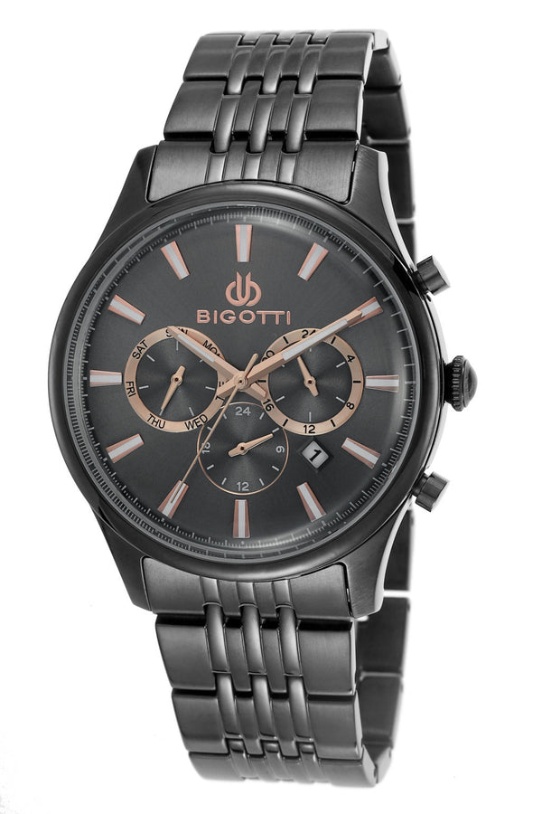 Buy Bigotti BGT02372B-04 Dual Time Men's Watches Online at desertcartEcuador