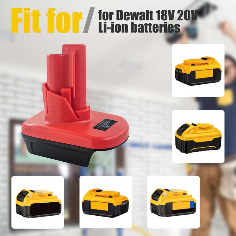 Powuse DeWalt 20V Battery to Milwaukee 12V Battery Adapter