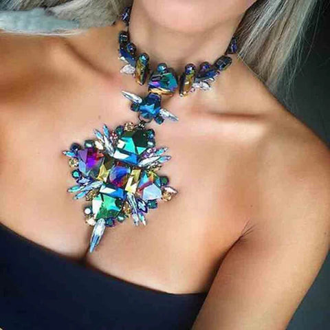 Crystal Choker Necklace