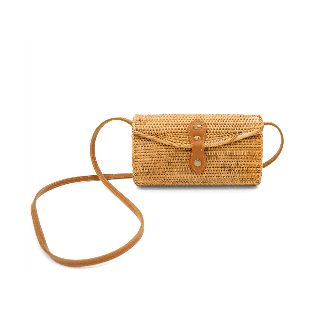 Rattan Bag – Bonita – Ulu Bags