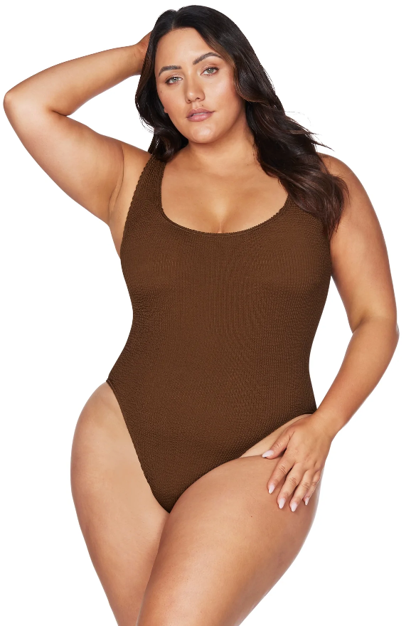 ARTESANDS Arte Mocha Eco Kahlo Crinkle Fabrication One Size One Piece –  Seychelles Swimwear Your Online Stop for all your Swimwear Needs