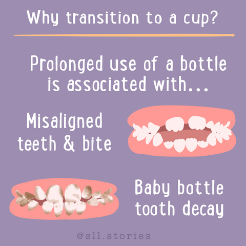 Transitioning from a bottle to cup when, why, how kids oral care 2