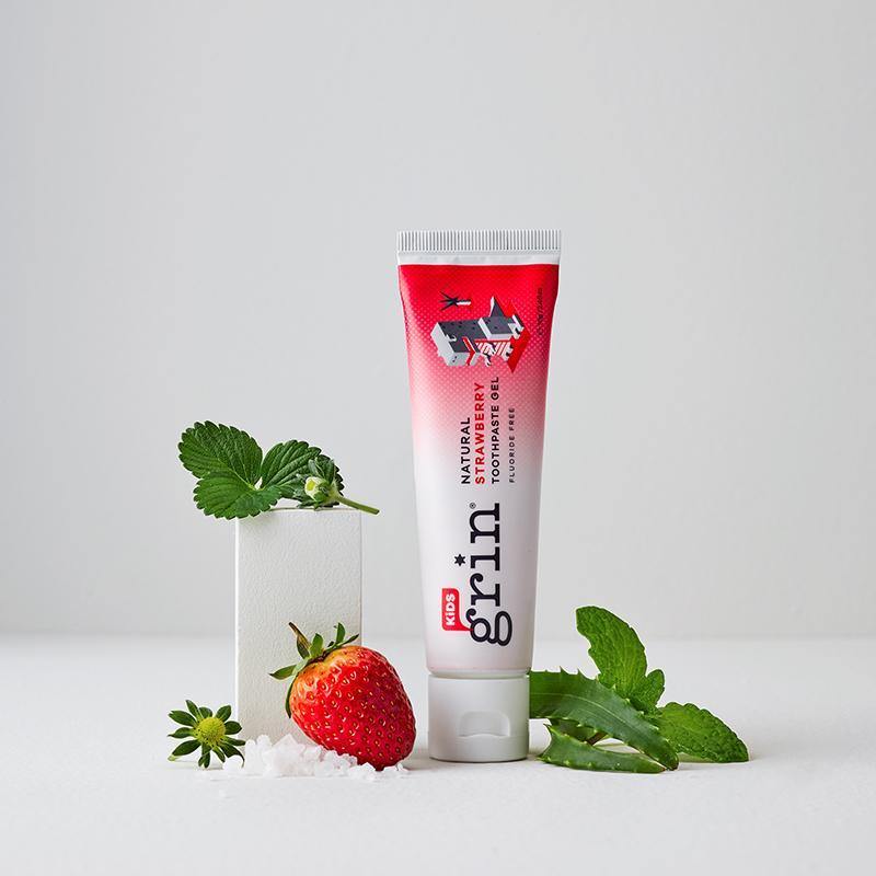 Image of Kids Strawberry Natural Toothpaste