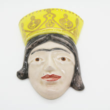 Load image into Gallery viewer, Head of the Queen, Ceramic Wall Vase

