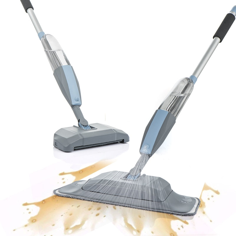 Powerful Hard Floor Washer Spray Mop Sweep Vacuum Cleaner