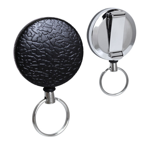 Heavy Duty Key Rings Retractable Reel, Textured – Retractable Reels