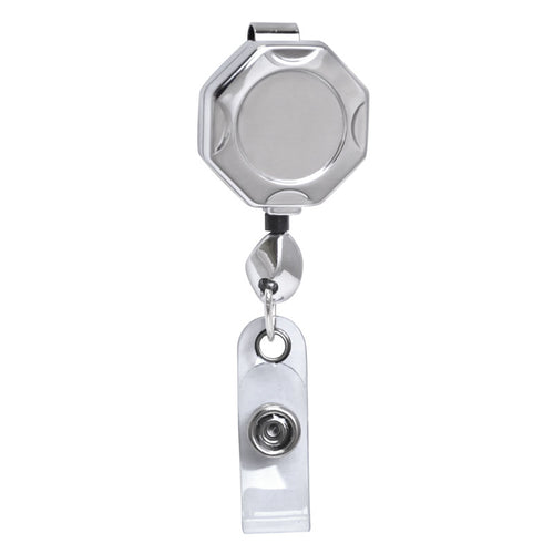 Retractable ID Holder “Oval“ in various Colours