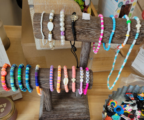 Beaded Bracelet Sets ,bohemian Jewelry, Crystals Beads Bracelet,handmade  Stretchy Bracelet,round Gemstone Bracelet,for Gift,gemstone Jewelry - Etsy