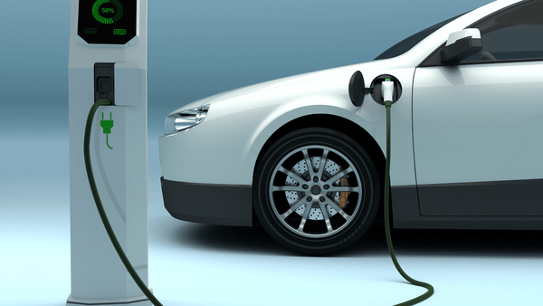 New energy vehicles are charging