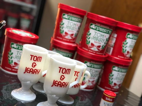 Flaherty's Famous Tom & Jerry Batter, available online and in stores.