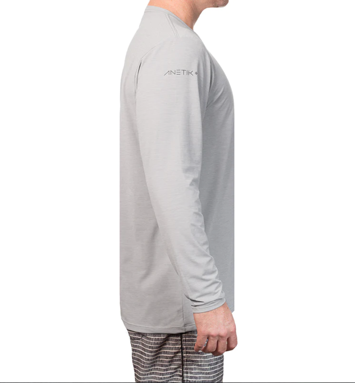 OFF THE HOOK - ANETIK - LOW PRO TECH L/S - SKY HEATHERED - Off The