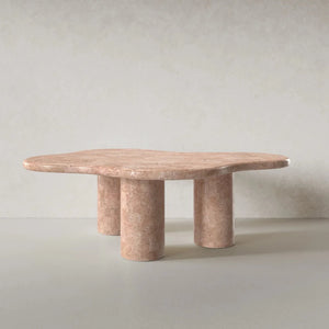 Paradis Coffee Table, Rose Stone - Forom