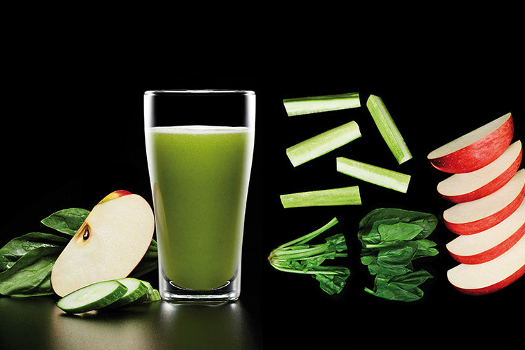 Apple Cucumber Spinach Juice