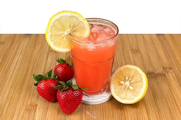 Sparkling Strawberry Lemonade