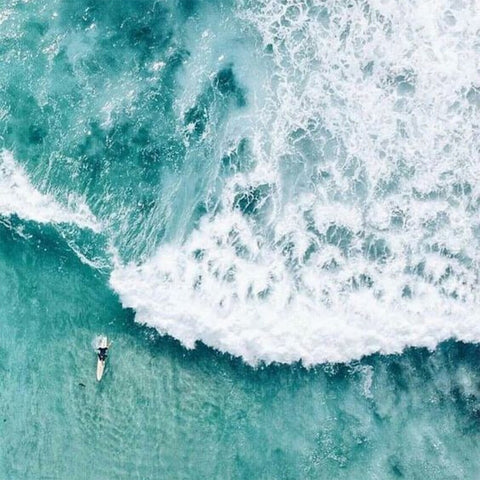 Ocean photo from a drone Jane Bartel Jewelry