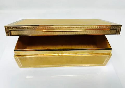 Solid 18k Gold Jewelry Box from Tiffany
