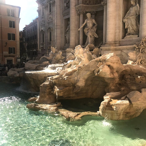 The Trevi Fountain in Rome by Jane Bartel Jewelry