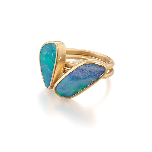14k Gold Opal Ring | Ocean Inspired Fine Jewelry | Jane Bartel Jewelry