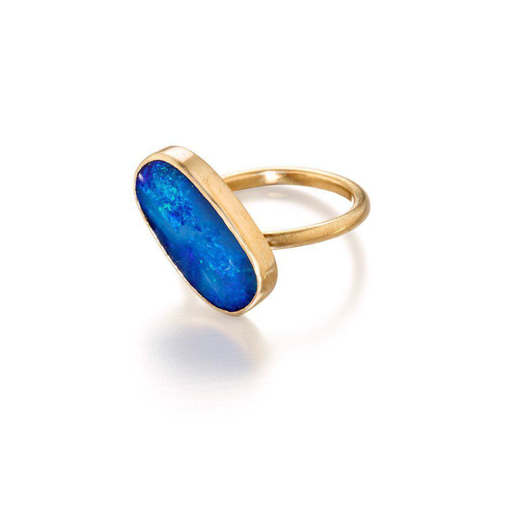 14K Blue Opal | Ocean Inspired Fine Jewelry - Jane Bartel Jewelry